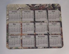 Calendar Computer Mouse Pad Year 2026 Camo Camouflage Design Hunting Fishing picture