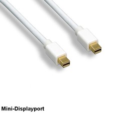 KNTK 6ft Mini DisplayPort 1.2 Cable 32 AWG 4K HD MDP/MiniDP Male to Male Cord picture