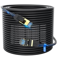 Cat 8 Ethernet Cable 200FT Heavy Duty High Speed 26AWG, 2000Mhz with Gold Plated picture