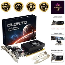 Upgrade Your PC with GeForce GT 730 4G Low Profile Graphics Card for Multimedia picture