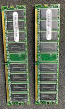 Infineon 512MB (2x256MB) DDR SDRAM PC-2100 184-Pin DIMM Non-ECC HYG25D256800AT-7 picture