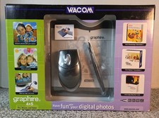 Wacom Graphire3 4x5 USB Tablet,Pen, Mouse & Software Bundle CTE430GR New Sealed picture