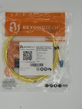 Beyondtech LC/UPC to LC/UPC OS1 9/125 Duplex Fiber Patch Cable 2M LSZH SMF picture