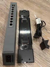 Netgear ProSafe GSS108E 8-Port Gigabit Network Click Switch, Mount, USB, Screws picture
