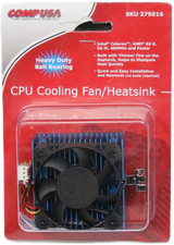 Vintage CompUSA CPU Cooling Fan Heatsink Intel Celeron AMD K6 II III NOS SKU picture