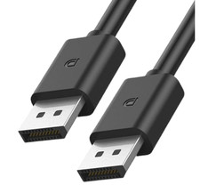 ZZA Cable DisplayPort 2.1, 1.5M DP a DP Cable para monitor de juegos, gráficos picture