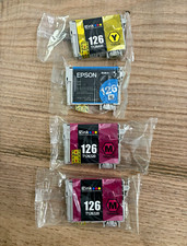 E-Z Ink Compatible Epson 126 Inkjet Cartridges Yellow Cyan Magenta T126420 picture