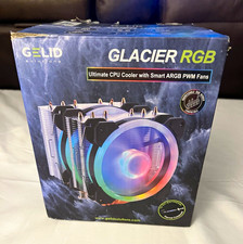 GELID Solutions Glacier RGB Twin Tower Dual 120mm ARGB PWM CPU Cooler LGA1200 picture