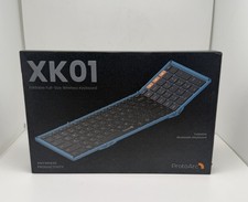 ProtoArc XK01 Foldable Full Wireless Bluetooth Portable Travel Keyboard - BLUE picture