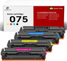 Compatible w/ Canon 075 075H Toner 4 Pack BCMY ImageCLASS MF665Cdw MF662Cdw Set picture