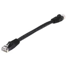 Monoprice Patch Cord,Cat 6,Booted,Black,0.5 ft. 7498 Monoprice 7498 844660074984 picture