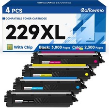 TN229XL TN229 Toner Cartridges 4-Pack High Yield MFC-L3720CDW MFC-L3780CDW picture
