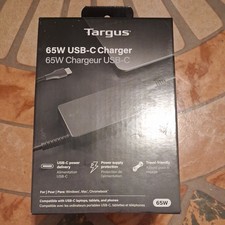 Targus - 65W USB-C Laptop Charger - Black picture