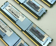 512MB DDR2 PC2-5300F 667MHz HP# 398705-051 Server Memory RAM 416470 ECC 512 MB picture