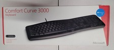 Microsoft Comfort Curve 3000 1482 KU-1079 USB Keyboard ~ New picture
