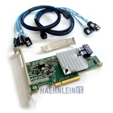 Inspur LSI 9300-8i SATA / SAS HBA Controller IT Mode 12Gb PCIe x8 + 2 cables picture