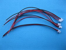 60 pcs 1.25mm 2 Pin Female Polarized Connector with 28AWG 5.9inch 150mm Cable picture