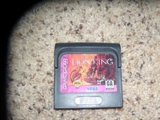 The Lion King Sega Game Gear Game picture