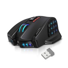UtechSmart Venus Pro RGB Wireless MMO Gaming Mouse, 16,000 DPI Optical Sensor... picture