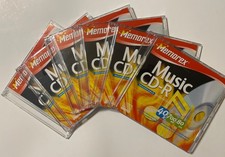 NEW Memorex Music CD-R Recordable Compact Discs CD Set of 6 - 40 x 700MB 80min picture