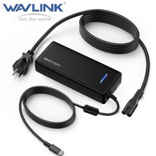 WAVLINK 112W Universal Charger USB C Laptop Adapter 100W AC Adapter Power Supply picture