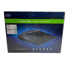 Cisco Linksys E1200 Wireless-N300 802.11n Router WiFi 4 Ethernet Ports picture
