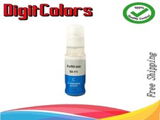 DC GI-11 Cyan Ink Refill Bottle for Canon fit PIXMA MegaTank G2160 G3160 printer picture