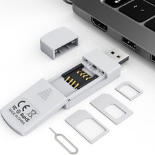 SIM Card Reader-Micro/Nano/Standard Sim Card Readers-USB to SIM Card Adapter ... picture