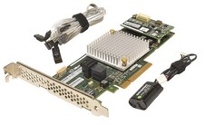 Adaptec ASR-8405 Raid Controller 12Gb/s PCIe x8 1GB with BBU + 4x SATA/SAS Ca... picture