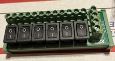 Screw Mount 6 Channel Rocker Switch DC Power Rocker Switch, Screw Mount picture