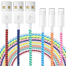 15 Pcs Spiral Cable Protector Charger Headphone Cord Protector for Phone USB picture