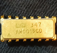 National Semiconductor  AH0015CD Quad SPST Analog Switch Rare Vintage Gold IC picture