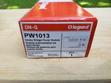 NEW SEALED On-Q Legrand PW1013 Intuity Bridge Power Module picture