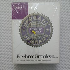 NEW  LOTUS  FREELANCE  GRAPHICS  UPGRADE  FOR  WINDOWS  (3.5  H.D. DISK) picture