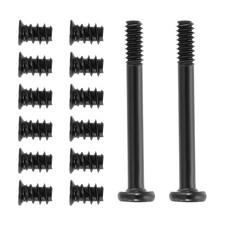 100Pcs (50pcs #6-32x30, 50pcs M5x8) Computer Case Fan Screws Kit for DIY, Black picture