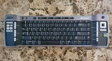 Microsoft 1044 ZV1-00004 Black Wireless Backlit Remote Keyboard For Windows XP picture