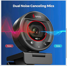 Angetube 4K Ultra HD Webcam 60fps USB 2.0 Autofocus Mic Privacy Cover picture