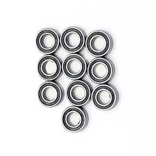 10pcs R166-2RS Deep Groove Ball Bearing 3/16x3/8x1/8 Sealed Bearing picture