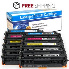 10PK CC530A Series Toner Set + 2 Black for HP CP2025 CM2320 picture
