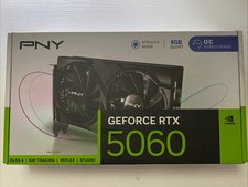 PNY NVIDIA GeForce RTX 5060 8GB GDDR7 OC Stealth Mode Ray Tracing DLSS 4 picture