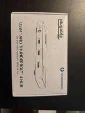 Plugable USB4-HUB3A Hub/Splitter Box - Gray picture