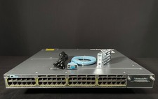 Cisco WS-C3750X-48PF-S 48 Port PoE 3750X Gigabit Switch - Same Day Shipping picture