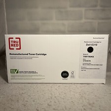 Tru Red Dell E310 Black Toner Cartridge Dell P7RMX PVTHG 593-BBKD picture