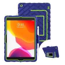 Gumdrop Hideaway Case for Apple iPad 9th/8th/7th Gen - Blue/Green picture