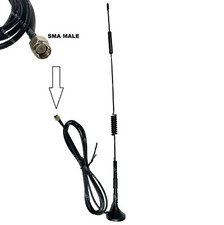 7dBi GSM 3G 4G LTE Antenna SMA Male 1.5M Cable with Magnetic Base picture