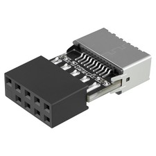 USB 2.0 to USB 3.2 Gen 1 Header Adapter, Internal 9 Pin Female to 3.1 -(A-Key... picture
