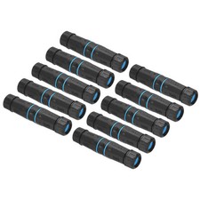 Waterproof RJ45 Coupler, Dual Head IP68 Ethernet LAN Cable Connector, Pack of 10 picture