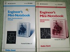 Vintage Radio Shack Archer Engineer's Mini Notebook Lot Of 2 Forrest M. Mums 111 picture