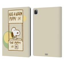 OFFICIAL PEANUTS SNOOPY HUG LEATHER BOOK WALLET CASE COVER FOR APPLE iPAD picture