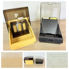 VTG Pair (2) Fellowes 5.25” Floppy Disk ECONO STOR 60 + Workstation Filing Tray picture